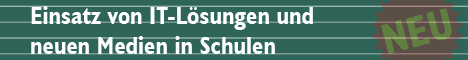 Kommune21-Sonderveröffentlichung:
Einsatz von IT-Lösungen und neuen Medien in Schulen.
Jetzt gratis als PDF laden !
http://www.kommune21.de/goto.php?t=42