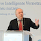 Matthias Machnig, Staatssekretär im Bundesministerium für Wirtschaft und Energie, beim Start der Initiative Intelligente Vernetzung – Netze neu nutzen.