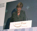 Angela Merkel betont die Bedeutung intelligenter Netze. (Foto: K21 media AG)