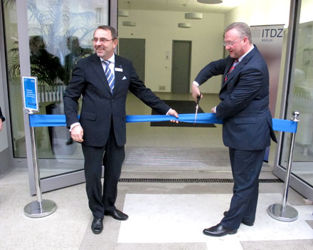 Eröffnung des neuen ITDZ-Gebäudes in Wilmersdorf.