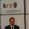 KRZ-Geschäftsführer Reinhold Harnisch eröffnet das Forum 2012.