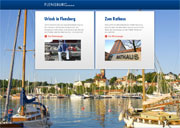 Um die städtische Website möglichst benutzerfreundlich zu gestalten, führt Flensburg eine Online-Umfrage durch. 