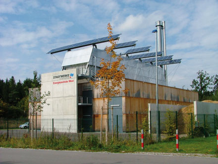 Energiezentrale West: Mit dem Deutschen Energiekonzeptpreis ausgezeichnetes Kraftwerk.