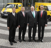 In Bonn soll die Deutsche Post DHL Pakete und Briefe künftig e-mobil zustellen.