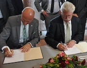 Unterzeichung des bayerischen Energieeffizienzpakts. 
