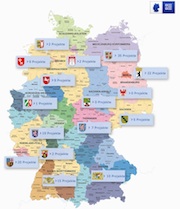 E-Government-Landkarte: Vorhaben von Bund, Ländern und Kommunen im Überblick. 