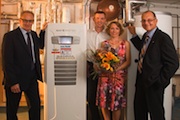In Homburg ist eine der beiden ersten Kraft-Wärme-Kopplungsanlagen mit Brennstoffzellen-Technologie im Rahmen des europäischen ene.field-Projekts installiert worden.