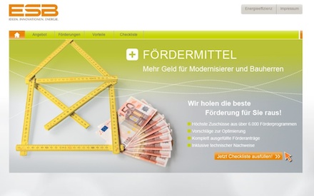 Energie Südbayern: Für die Fördermittelberatung eigens ein neues Online-Portal entwickelt.