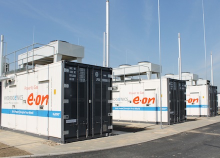 Power-to-Gas-Anlage in Falkenhagen: E.ON produziert Windgas.