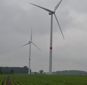 Windpark Everswinkel liefert Strom für die baden-württembergische Landeshauptstadt.