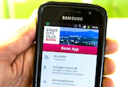 Stadtverwaltung Bonn mit neuer Smartphone App.