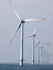 Offshore-Windpark von Dong Energy: In der deutschen Nordsee baut der Konzern zwei weitere Windparks.