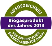 Die Deutsche Energie-Agentur hat der Bioerdgas-Handelsplattform des Spezialisten Arcanum Energy das Label „Biogasprodukt des Jahres 2013“ verliehen.
