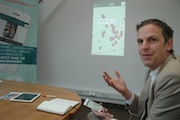 Präsentation der neuen Waldkirch-App.