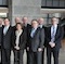 Die Mitglieder des Aufsichtsrats gemeinsam mit den Vorstandsmitgliedern Georg von Meibom und Thomas Weber nach der Wahl am 21. Januar in der Kasseler Unternehmensleitung.