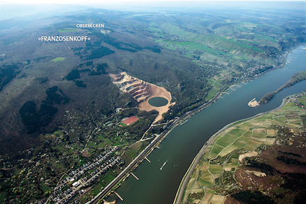 Auf dem Franzosenkopf wollen die Stadtwerke Mainz das Oberbecken für das Pumpspeicherwerk Heimbach errichten.