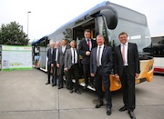 In Oberhausen sollen Elektrobusse schnell geladen werden können. 