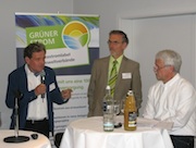 Die abschließende Podiumsdiskussion der 1. Innovationskonferenz in Heidelberg wurde sehr intensiv geführt.