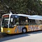 Stuttgarter Diesel-Hybrid-Gelenkbus: E-Antrieb ersetzt den Dieselmotor zu 40 Prozent.