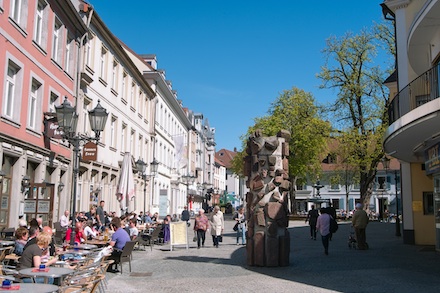 In der Innenstadt von Kaiserslautern kann jetzt kostenlos im Internet gesurft werden.