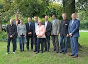 Das Lippstädter Energie-Team mit seinem Berater und dem Auditor vom TÜV Rheinland.