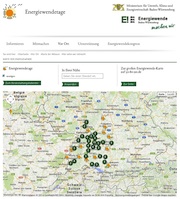 Energiewendetage Baden-Württemberg: Auf zahlreichen Veranstaltungen im ganzen Land erhalten die Bürger Einblick in Energie- und Klimaschutzthemen.