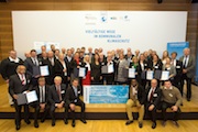 Die Gewinner des Wettbewerbs Kommunaler Klimaschutz 2014.