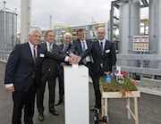 Inbetriebnahme der neuen Biogasaufbereitungs- und Bioerdgaseinspeise-Anlagen im Gewerbepark Schwäbische Alb.