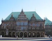 Das alte Rathaus in Bremen: Die Hansestadt erhält zum zweiten Mal den Status Gold des European Energy Award. 