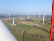 Der neu eröffnete Windpark Düshorner Heide hat eine installierte Leistung von 26 Megawatt.