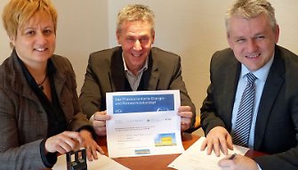 Gemeinde Wurmberg: Klimaschutzpaket unterzeichnet.