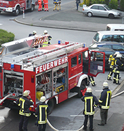 Eine App soll die Feuerwehr in Sachsen bei ihrer Arbeit unterstützen.