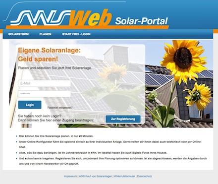 Per Online-Portal können Kunden der Stadtwerke Speyer jetzt ihre Solaranlage planen und die Installation beauftragen.