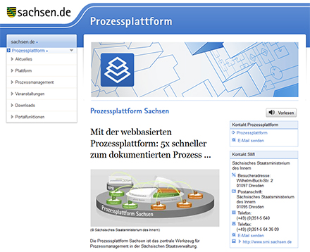 Eine Plattform für Prozess-Management soll die Modernisierung der Verwaltungen in Sachsen vorantreiben.