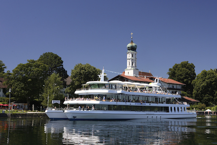 Auf den staatlichen Schiffen am Starnberger See gibt es jetzt kostenloses WLAN.