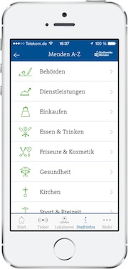 Die Smartphone-App stappy ist in einer erweiterten Version verfügbar.