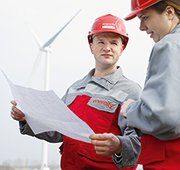 Die enercity Erneuerbare GmbH hat vier Anlagen aus dem Windpark Mangelsdorf  gekauft.