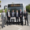 Die Aachener Straßenbahn und Energieversorgungs AG hat einen Hybrid-Gelenkbus zu einem Elektrobus umgebaut.