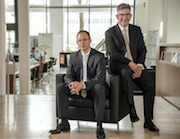 Dr. Arnt Meyer (links) und Martin Heun bilden die neue Geschäftsführung der RhönEnergie Fulda.