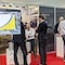 Das Unternehmen Redflow präsentierte sich auf der Intersolar Europe 2015 mit seiner Speicherlösung.