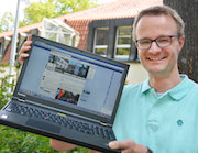 Mathias Keller, Online-Redakteur der Kreisverwaltung Soest, freut sich über mehr als 1.000 Follower auf Facebook.