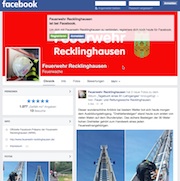 Nicht nur die Feuerwehr hat sich in Recklinghausen erfolgreich bei Facebook positioniert.
