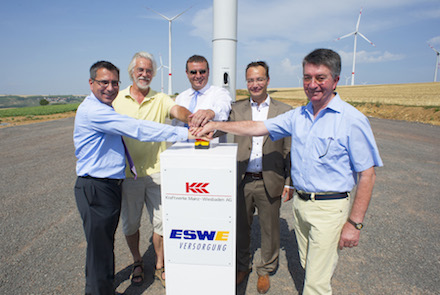 Start frei für zwei neue Anlagen im Windpark auf dem Kahlenberg.