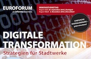 Auf dem Euroforum-Innovationstag stehen die digitale Transformation sowie die Strategien für Stadtwerke auf dem Programm.