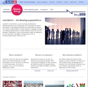 Das Online-Portal meinBerlin ermöglicht eine verwaltungsübergreifende Bürgerbeteiligung.