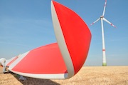 Zwei neue Windräder erzeugen im Windpark in Alzey-Dautenheim Strom für 5.000 Haushalte. 
