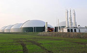 In der Anlage in Barby wird Biogas zu Biomethan weiterverarbeitet.