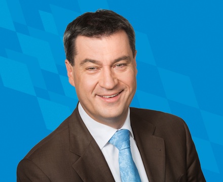 Finanzminister Marcus Söder startet seine Digitalisierungsoffensive in Bayern.