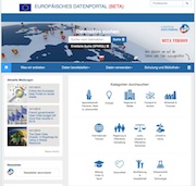 Das europäische Open-Data-Portal ist in einer Beta-Version gestartet.