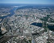 Klimaplan beschlossen: Die Luft über Hamburg soll noch sauberer werden.